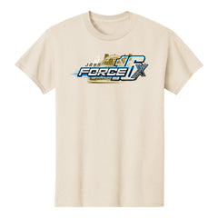 John Force Heritage T-Shirt in Tan - Front View