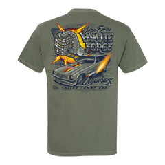 Retro Tonal Brute Force T-Shirt - Back View
