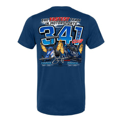 JFR Fastest Team in Motorsports T-Shirt - Back View