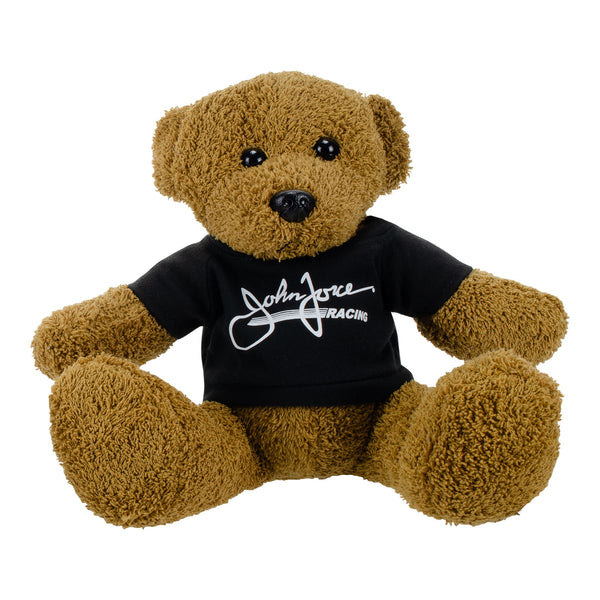 John Force Racing Plush Bear - FRont view