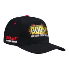 Josh Hart Burnyzz Flex-Fit Hat in Black - Front Right View