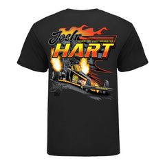 Josh Hart Dragster T-Shirt in Black - Back View