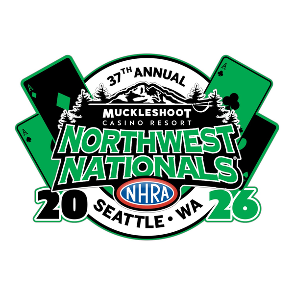 2026 NHRA Northwest Nationals Event Hatpin - Front View