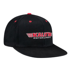 Kalitta Motorsports Team Flex-Fit Hat In Black & Red - Angled Right Side View