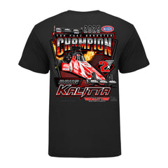 Doug Kalitta 2025 Top Fuel Champion T-Shirt - Back View