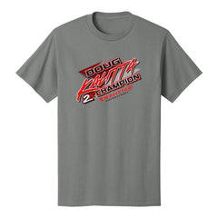 Doug Kalitta Dragster Action Shirt in Grey - Front View