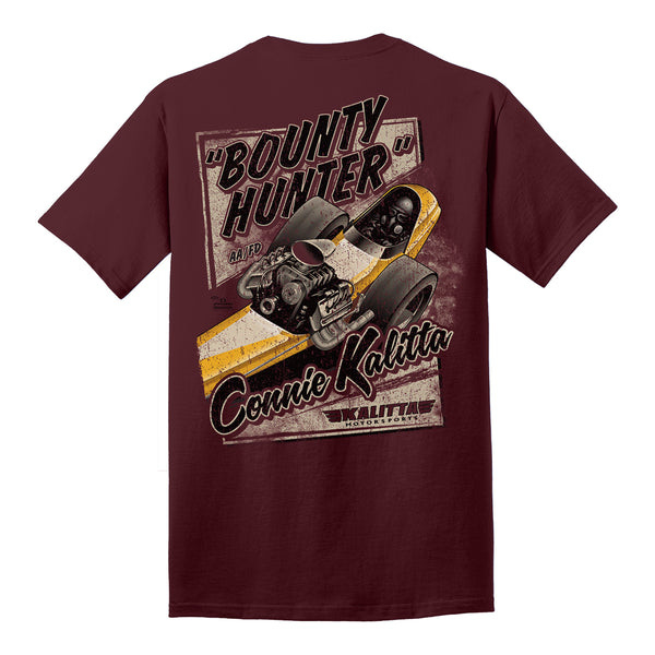Connie Kalitta Throwback Shirt - Maroon - Back View