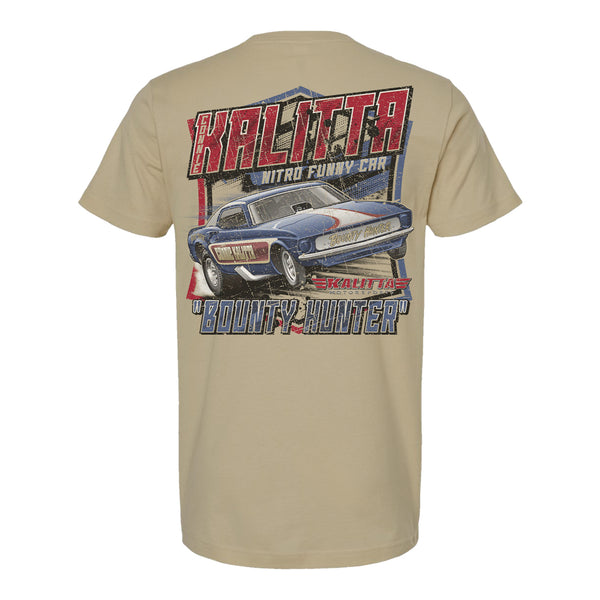 Connie Kalitta Throwback Shirt in Brown - Back View