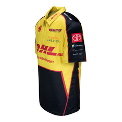Kalitta Motorsports Feeding America DHL Crew Shirt - Angled Left Side View