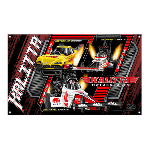 Kalitta Team Banner - Front View