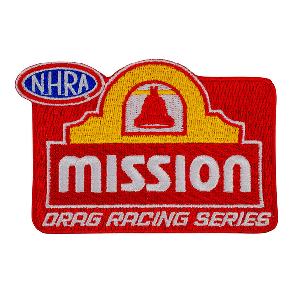 NHRA Mission Foods Emblem - Front View