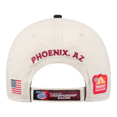 2026 Factory Motor Parts NHRA Arizona Nationals Limited Edition Auction #89 Hat In White & Black - Back View