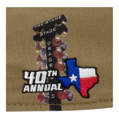 NHRA Texas Fall Nationals Limited Edition Hat 7 of 300 - Zoomed in Logo Patch View