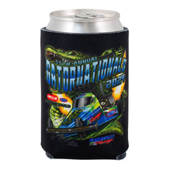 AMALIE Motor Oil NHRA Gatornationals Event Can Coozie - Back View