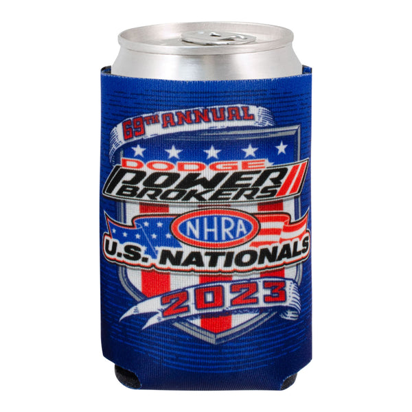 Dodge Power Brokers NHRA U.S. Nationals Event Can Cooler In Blue - Side View 1