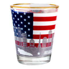 U.S. Nationals Event Shot Glass - Back View