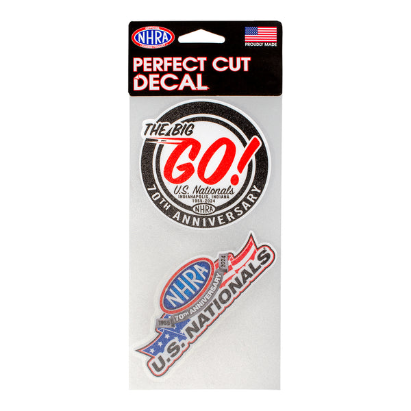 U.S. Nationals 2-pack Decal - Front View