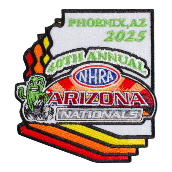 2025 NHRA Arizona Nationals Emblem - Front View