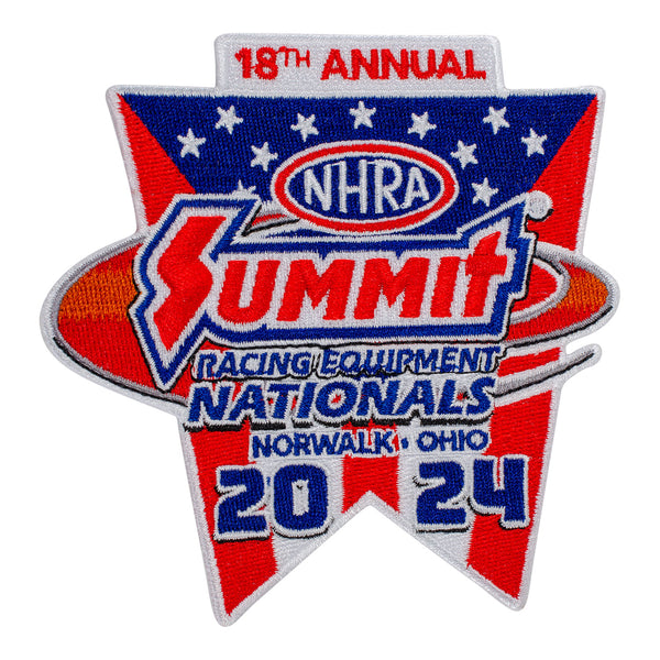 Summit Racing Equipment NHRA Nationals Emblem - Front View