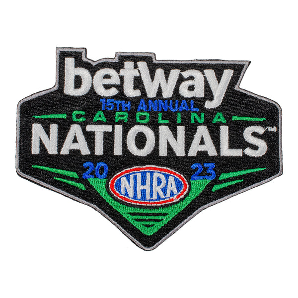 Betway NHRA Carolina Nationals Event Emblem In Multi-Color - Front View