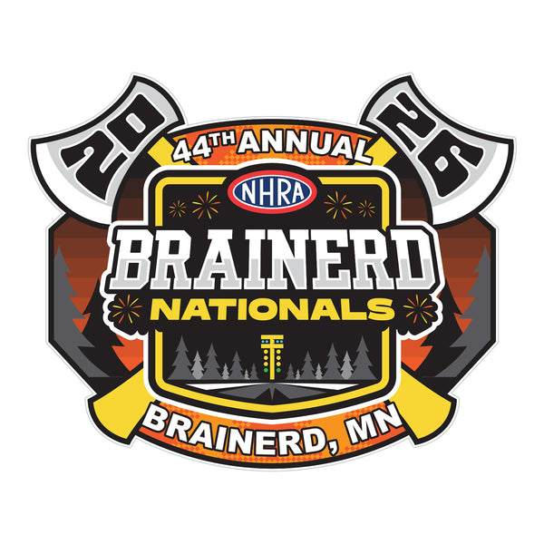 2026 NHRA Brainerd Nationals Event Hatpin - Front View