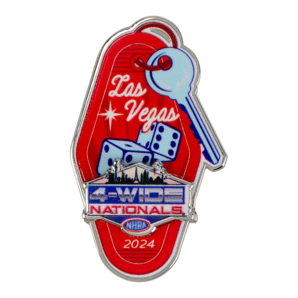 Vegas 4-Wide Nationals Limited-Edition Hatpin - Front View