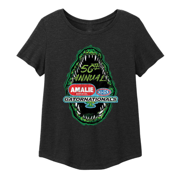 2025 NHRA Gatornationals Ladies Event Shirt - Black - Front View