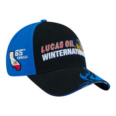2025 NHRA Winternationals Event Hat - Black - Angled right Side view