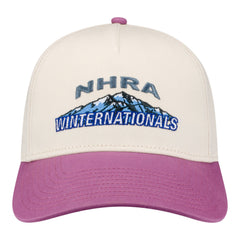 2026 NHRA Winternationals Two Tone Hat in White - Front view