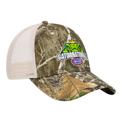 2026 Gatornationals Camo Hat - Angled Right Side View