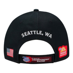 2026 Muckleshoot Casino Resort NHRA Northwest National Limited Edition Hat in Blue - Back View