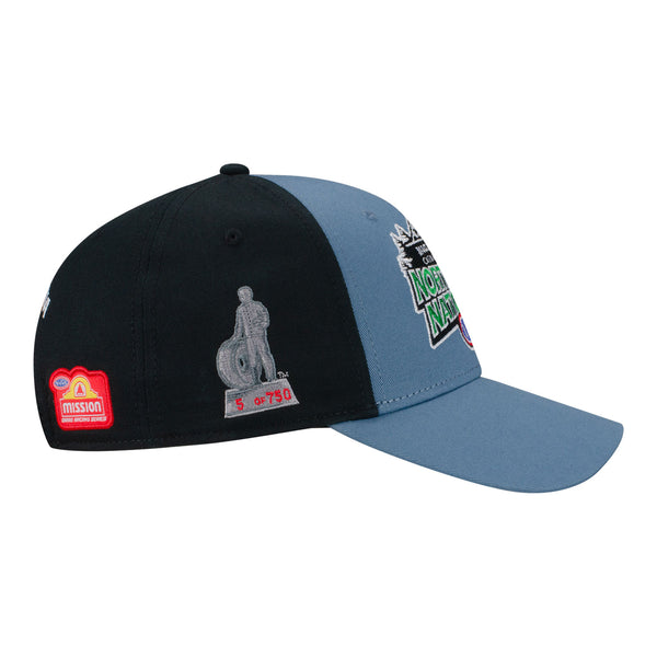 2026 Muckleshoot Casino Resort NHRA Northwest National Limited Edition Hat in Blue - Right Side View