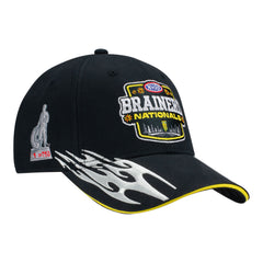 2026 Brainerd Nationals Limited Edition Auction #1 Hat in Black - Front View 