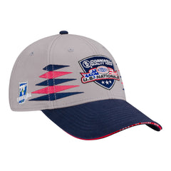 2025 Cornwell Quality Tools NHRA U.S. Nationals Retro Hat - Grey Retro - Angled Right Side View