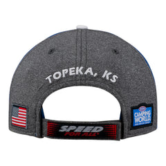 Menards NHRA Nationals Presented By PetArmor Event Hat In Grey - Back View