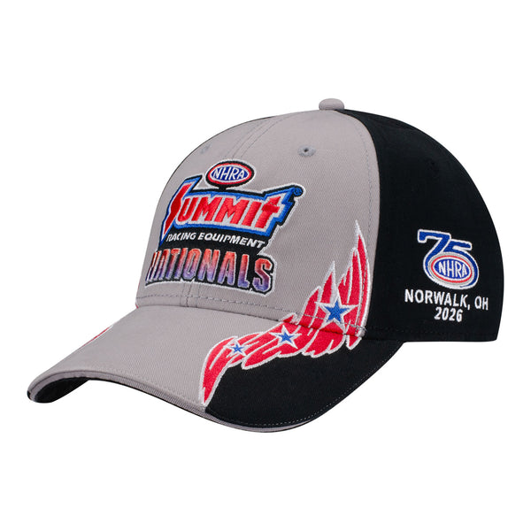 2026 Norwalk Nationals Limited Edition Hat in Black - Front Left View