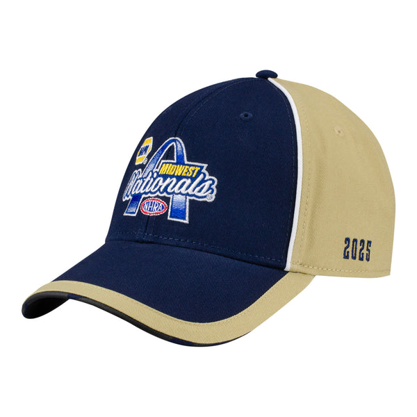 2025 NHRA Midwest Nationals Event Hat - Angled Left Side View