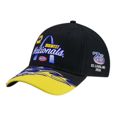 2026 Napa Auto Parts NHRA Midwest Nationals Limited Edition Hat in Black - front left view