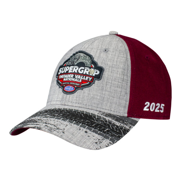 2025 Super Grip NHRA Thunder Valley Nationals Event Hat - Angled Left Side View