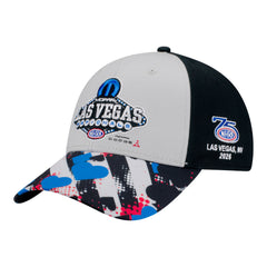 2026 Mopar NHRA Las Vegas Nationals Limited Edition Hat In White, Black, Blue & Red - Angled Left Side View