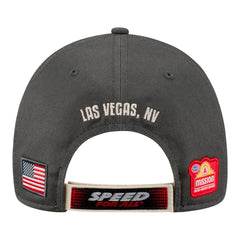 2025 NHRA Nevada Nationals Event Hat - Natural/Grey - Back View