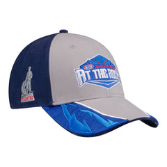 2026 NHRA Nationals at The Rock Limited Edition Hat in Blue and Grey - Front Right View