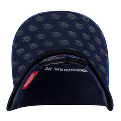2026 NHRA Nationals at The Rock Limited Edition Hat in Grey and Blue - Ubderbrim View