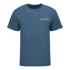 Pomona 2026 Winternationals Throwback T-Shirt in Blue - Front View