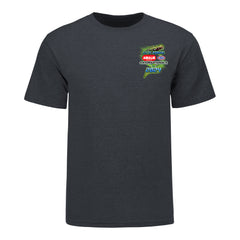 AMALIE Motor Oil NHRA Gatornationals Event T-Shirt in Black - Front View