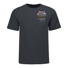 Dodge Power Brokers NHRA Mile-High Nationals Event T-Shirt In Grey - Front View