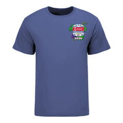 2026 NHRA Sonoma Nationals T-Shirt in Blue - Front View