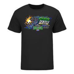 2026 Northwest Nationals Nitro Shakes T-Shirt in Black - Front View