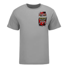 2026 NHRA Brainerd Nationals T-Shirt in Grey - Front View