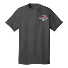 2025 Lucas Oil NHRA Nationals Event Shirt - Charcoal - Front View